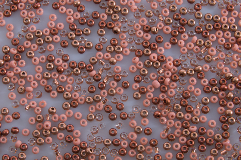 Bronze - Rocaille Bead Mix